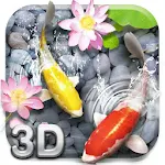 Cover Image of डाउनलोड Lively Koi Fish 3D Theme 2.3.6 APK