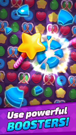 Code Triche Sugar Land - Puzzle de match-3 sucré  APK MOD (Astuce) screenshots 4