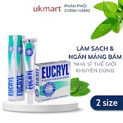 Kem Đánh Răng Eucryl 62G, Bột Tẩy Trắng Răng Eucryl 50G Giúp Sạch Miệng Trắng Răng, Hơi Thở Thơm Mát