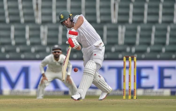 AB de Villiers of South Africa during day 4 of the 3rd Sunfoil Test match between South Africa and India at Bidvest Wanderers Stadium on January 27, 2018 in Johannesburg