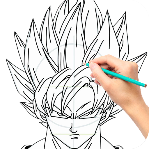 HOW TO DRAW GOKU 