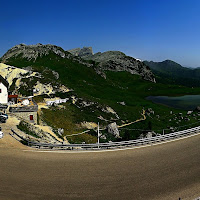 strada di montagna di 