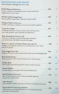 Blue Tokai Coffee Roasters menu 3