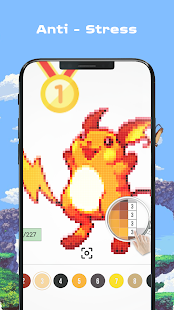 Color by Number - Pokees Screenshot