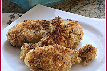 Roasted Garlic & Olive Oil Crispy Chicken Legs