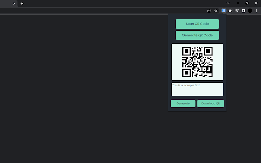 QR Code Scanner and Generator