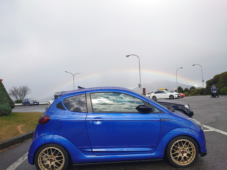 WRX STIの写活の秋・さくらモーニングクルーズ・峠ステッカー・Ｒ１・切り番ゲットだぜ🤣👍に関するカスタム事例の投稿画像7枚目