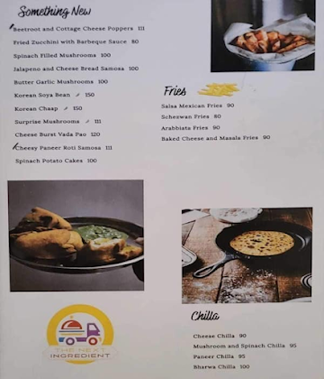 Food For Soul menu 