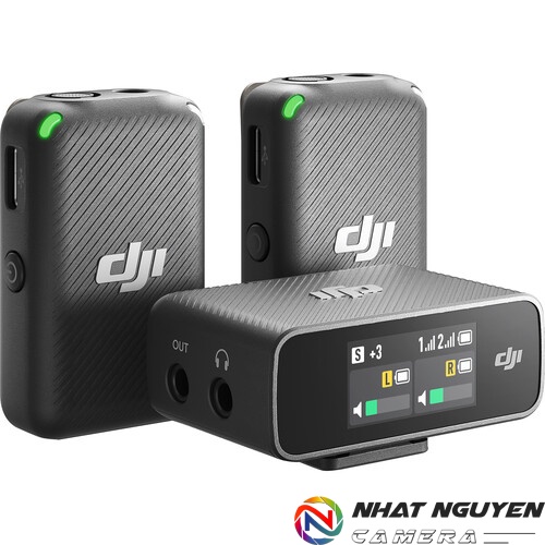 Dji Mic - Microphone Không Dây Dji Mic 2 - Person Dùng Cho Camera Và Smartphone (2.4 Ghz)