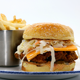 Crunchy Fried Chicken Sandwich