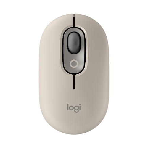 Chuột không dây bluetooth Logitech POP (Xám)