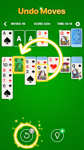 Screenshot Solitaire - Card Game