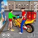 Pizza Delivery Bike Games 3D