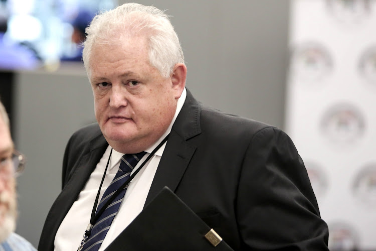 Former Bosasa COO Angelo Agrizzi during his testimony at the commission of inquiry into state capture. File photo.