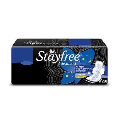 STAYFREE ADVANCED ALL NIGHT ULTRA COMFORT XL 28'S