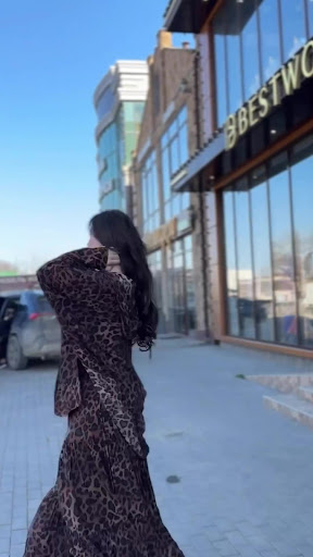 Title 9, Leopard Print Hooded Long Sleeve Shirt Pleated ...