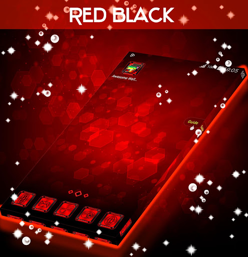 免費下載娛樂APP|赤と黒のランチャーのテーマ app開箱文|APP開箱王