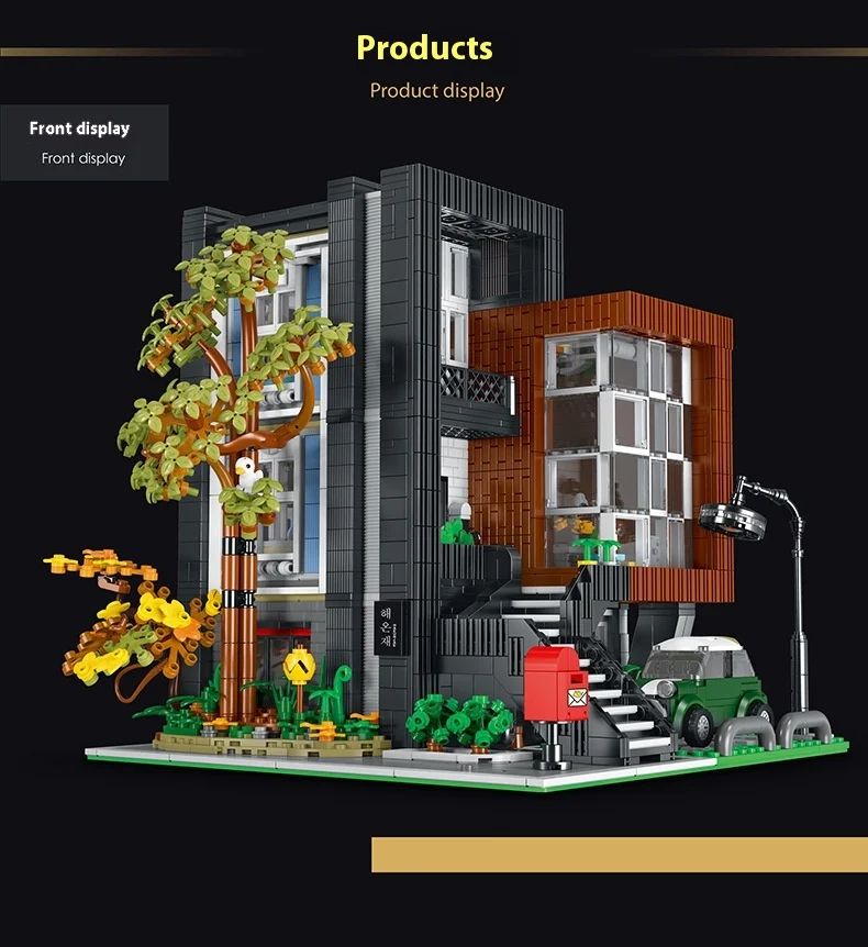 Title 4, Modern Villa House for Boys. City Series buildi...