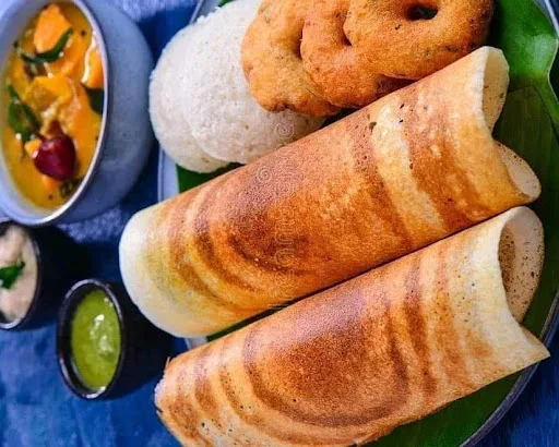 Moong Dal Plain Dosa Combo