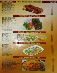 R K Family Restaurant menu 5