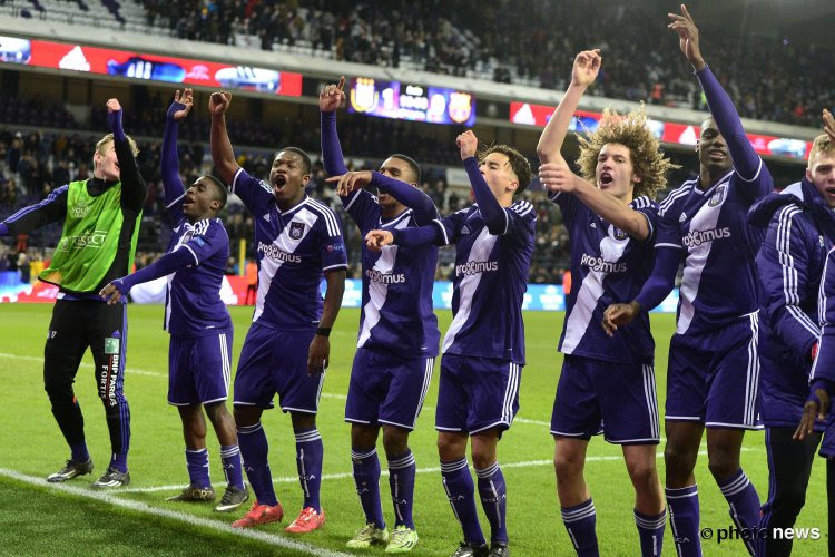 Les images du dernier entraînement d'Anderlecht