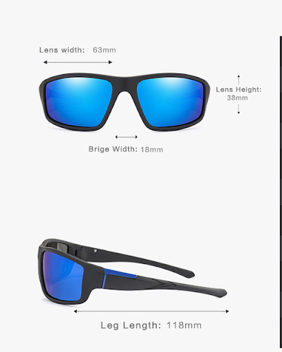 Title 1, Polarized sunglasses for clear vision and UV pr...