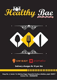 Healthy Bae menu 1