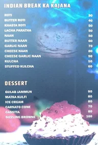 Hotel Sitai menu 1