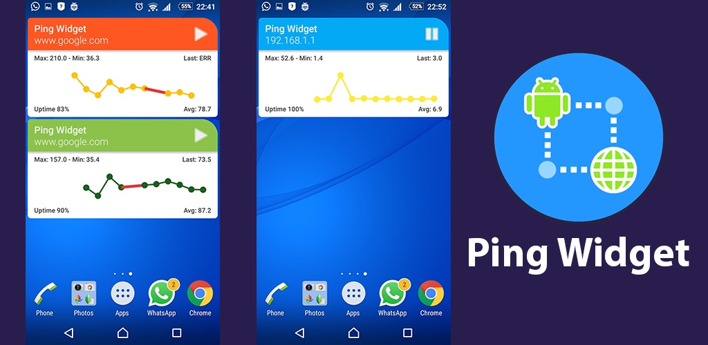 Приложение виджеты. Настольный Виджет. Окружность пинг. Ping download