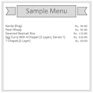 Pravin's Kitchen menu 1