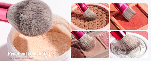 Title 2, 18 Brilliant Red Makeup Brushes Suit In Stock L...