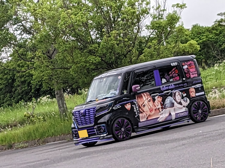 フレアワゴンカスタムスタイルの電子ホーン取り付け・ヒューズ電源取り・プッシュスイッチ・DIY中に職務質問・ウハネロカヒに関するカスタム事例の投稿画像14枚目