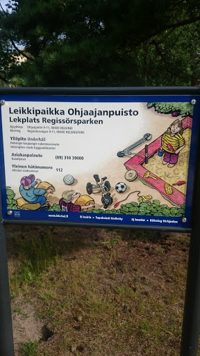 Leikkipaikka Ohjaajanpuisto