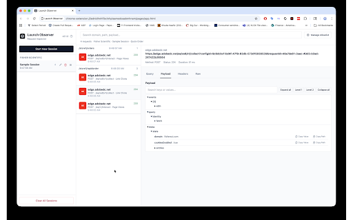 Launch Observer screenshot 1