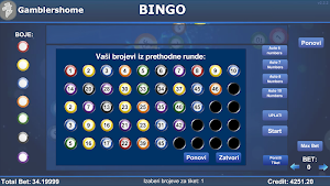 Gamblershome Bingo screenshot 1