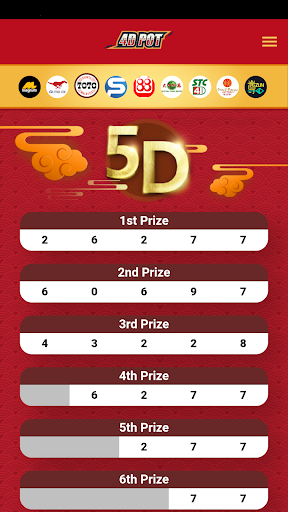 Toto 6d 5th Prize How Much