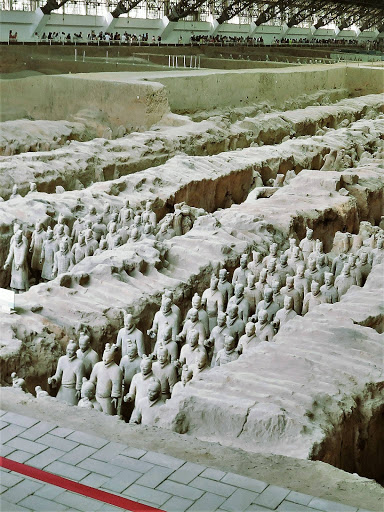 Terracotta Warriors of Xi'an China 2016