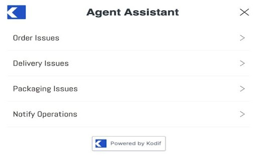 Kodif Agent Assistant