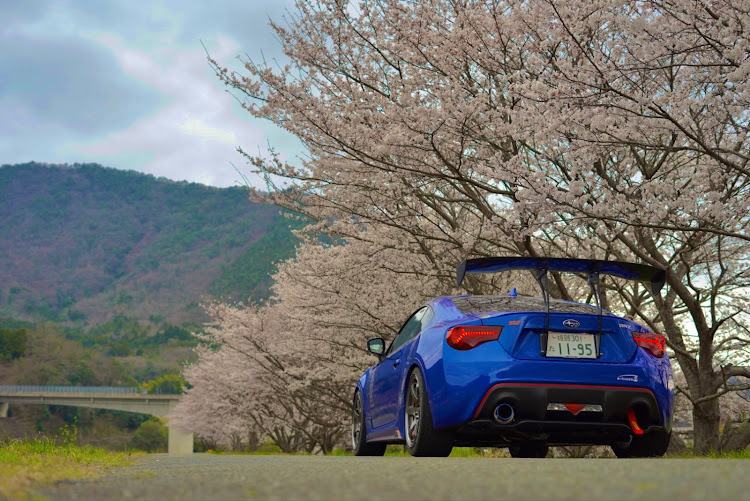 BRZの和田山・円山川・竹田城跡・サクラと愛車・ドライブに関するカスタム事例の投稿画像2枚目