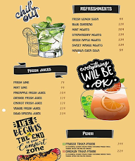 The Dojo Cafe menu 3