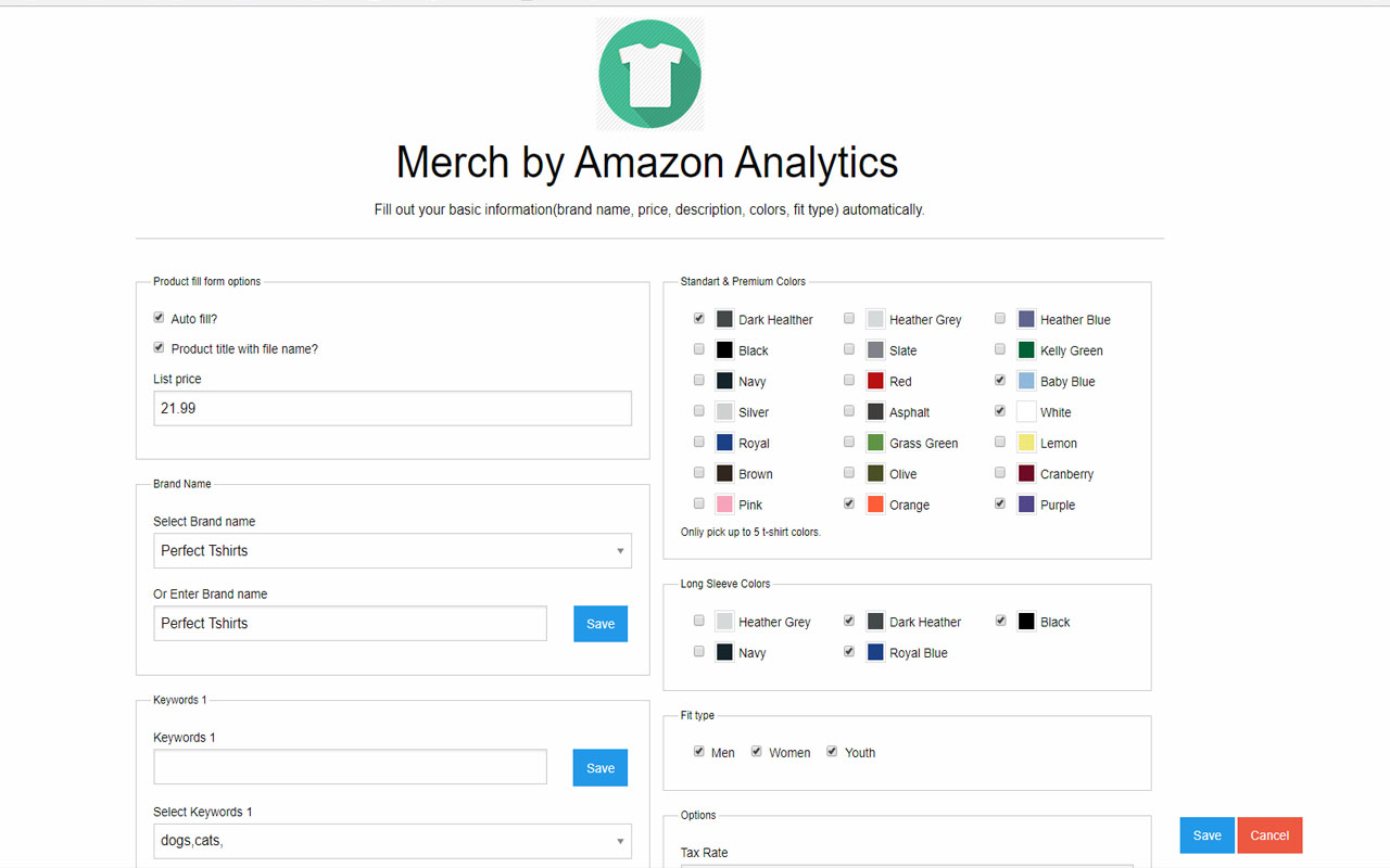 Merch By Amazon Analytics Preview image 1