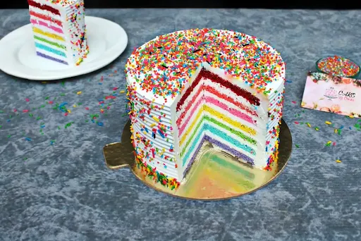 Rainbow Cake [500 Grams]