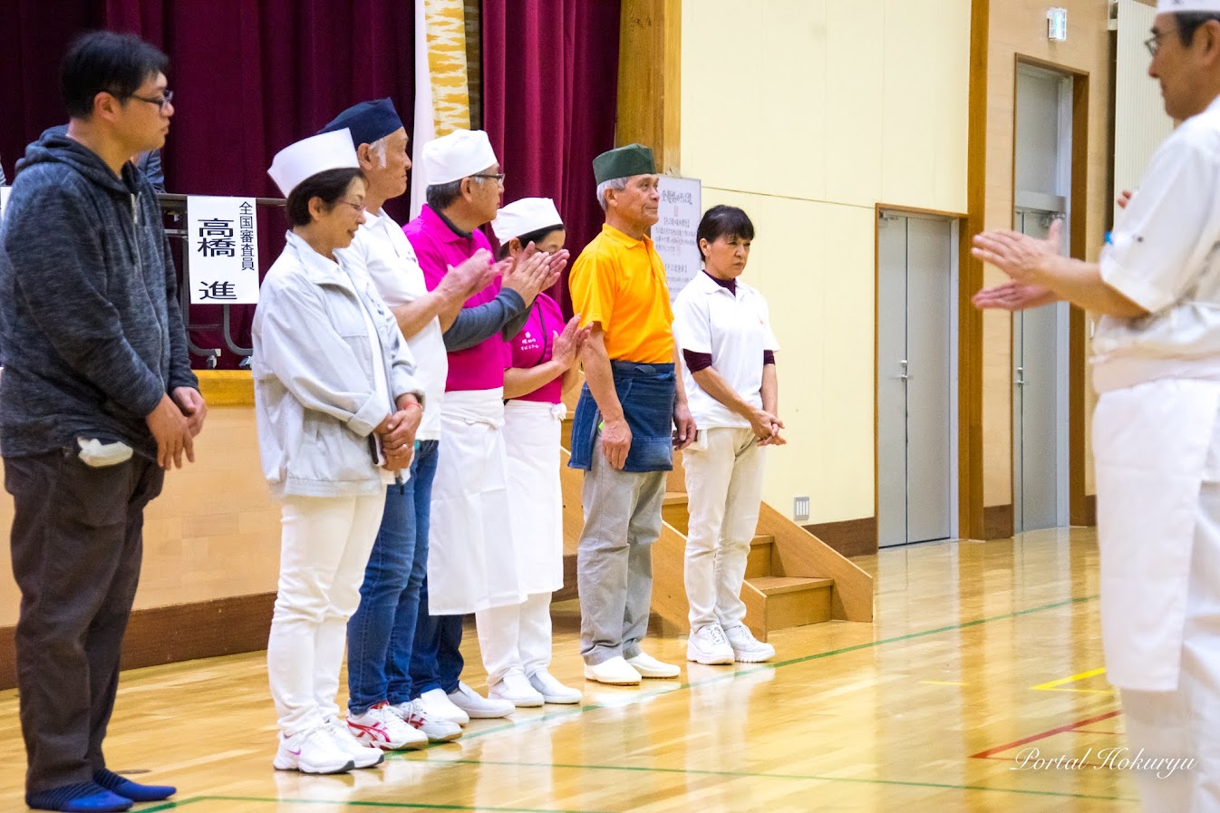 そば食楽部北竜の皆さん