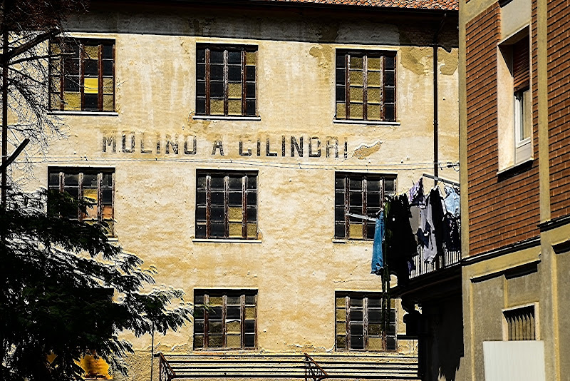 Molino a cilindri di acquario