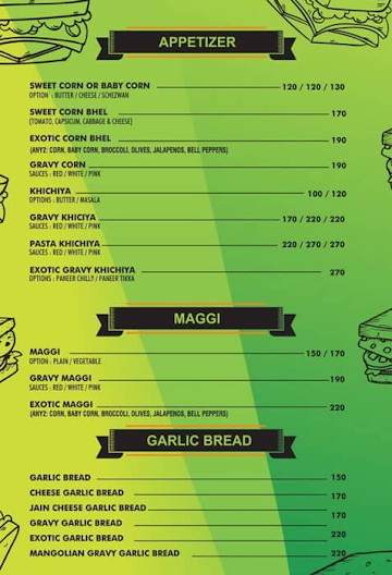 Wtc Pasrta menu 