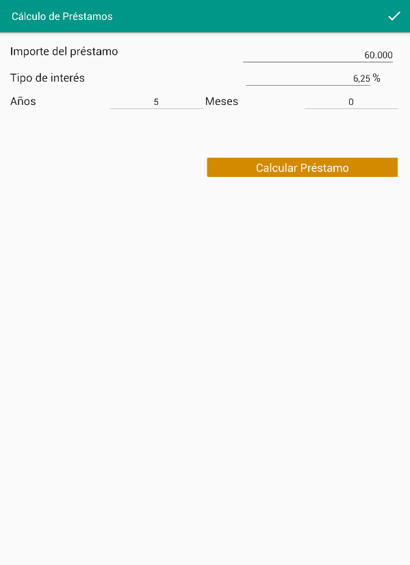 app calculo prestamos