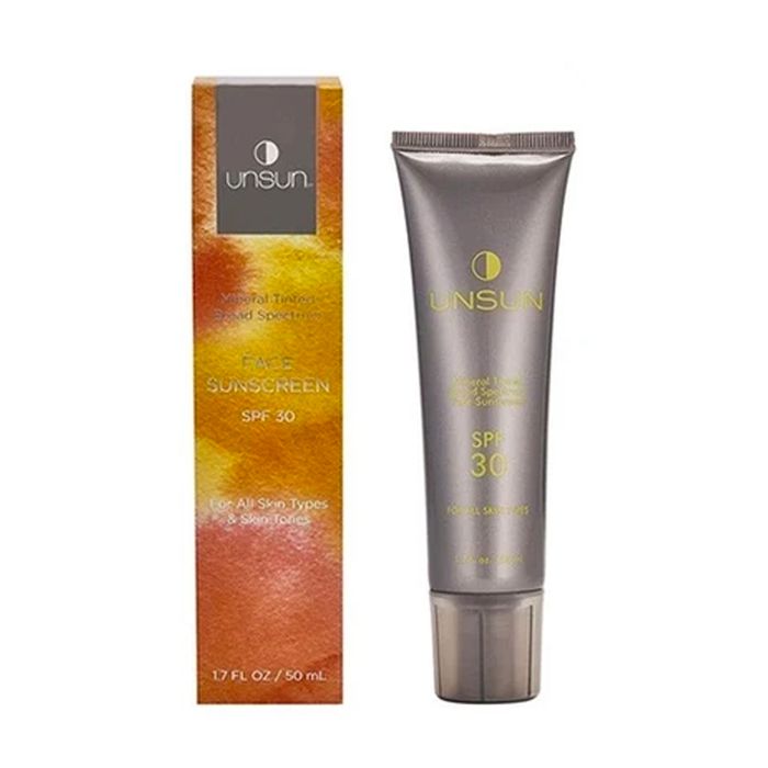 Unsun Mineral Tinted Broad Spectrum Face Sunscreen SPF 30