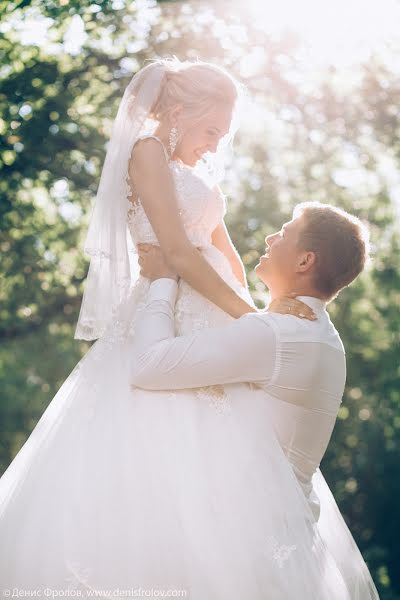 Fotógrafo de bodas Denis Frolov (denisfrolov). Foto del 29 de septiembre 2016