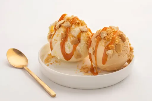 Caramelt Down Ice Cream Sundae