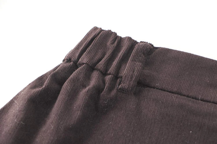 Dames casual A-lijn corduroy rok